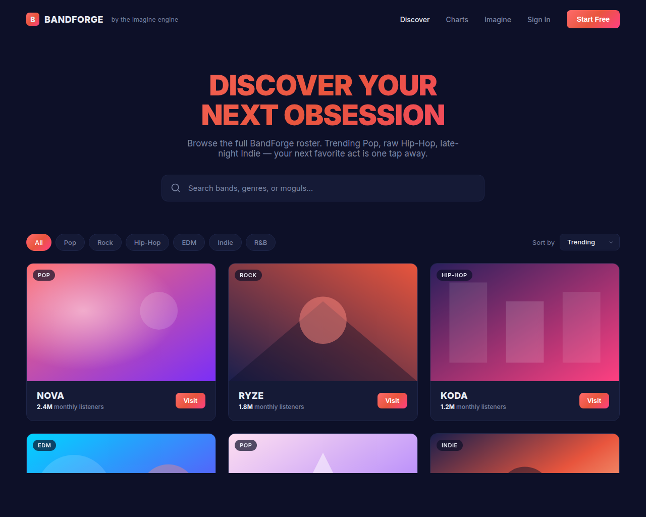 Discover preview
