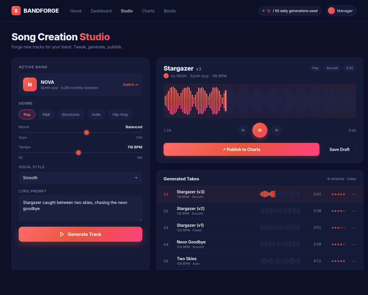 Studio preview
